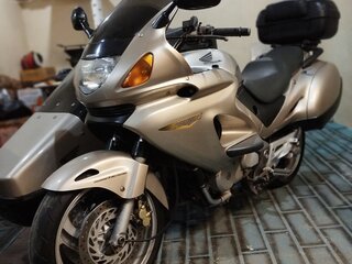 1999 Honda NT650V Deauville, золотистый, 450000 рублей, вид 1