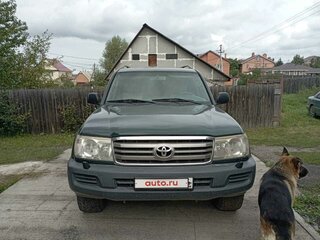2005 Toyota Land Cruiser 105 100 Series Рестайлинг 1, зелёный, 6000000 рублей, вид 1
