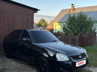 2014 Lada (ВАЗ) Priora I Рестайлинг, чёрный, 880000 рублей, вид 4
