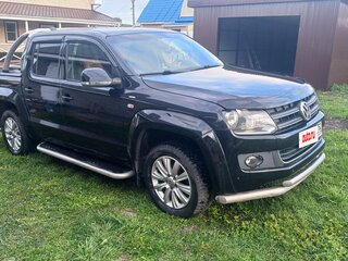 2013 Volkswagen Amarok Double Cab full-time I, чёрный, 1850000 рублей, вид 1