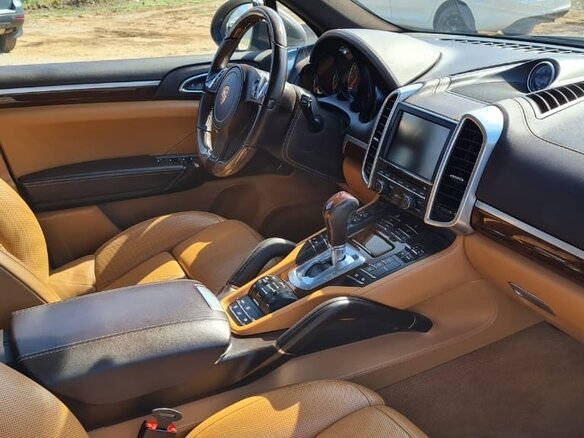 2013 Porsche Cayenne II (958), коричневый - вид 6