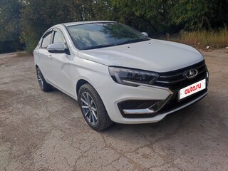 2024 Lada (ВАЗ) Vesta I Рестайлинг (NG), белый, 1075000 рублей, вид 3