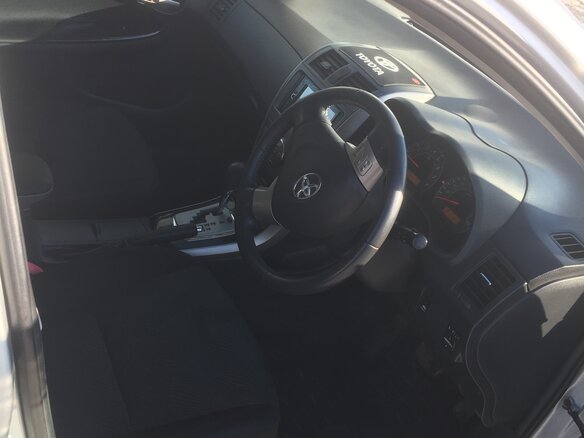 2010 Toyota Corolla Fielder X (E140, E150) Рестайлинг, серый, 1150000 рублей - вид 8