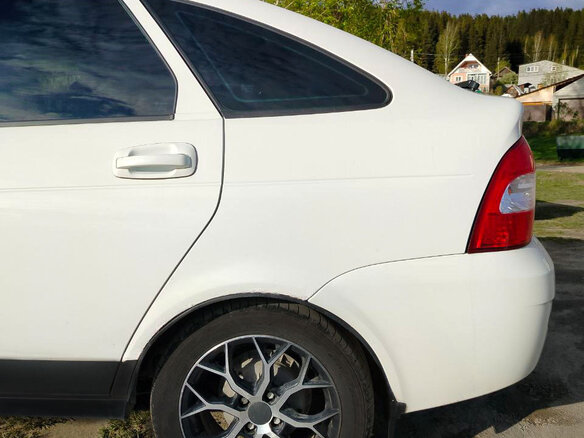2012 Lada (ВАЗ) Priora I, белый, 350000 рублей - вид 4