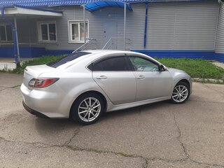 2011 Mazda 6 II (GH) Рестайлинг, серебристый, 1000000 рублей, вид 2
