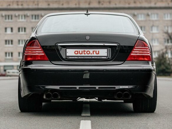 2004 Mercedes-Benz S-Класс 500 Long IV (W220) Рестайлинг, чёрный - вид 17