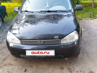 2010 Lada (ВАЗ) Kalina I, чёрный, 130000 рублей, вид 1