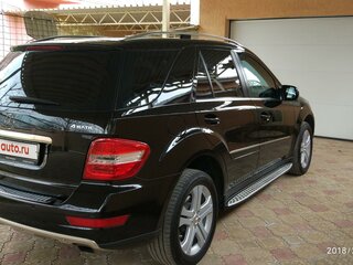 2010 Mercedes-Benz M-Класс 350 II (W164) Рестайлинг, чёрный, 1150000 рублей, вид 4