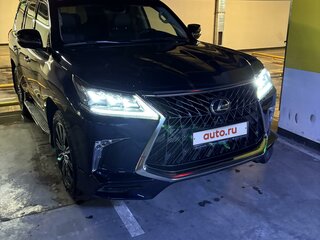 2018 Lexus LX 570 III Рестайлинг 2, синий, 9500000 рублей, вид 4