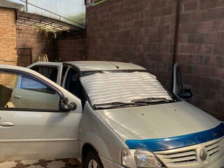 2005 Renault Logan I, серый, 635000 рублей, вид 3
