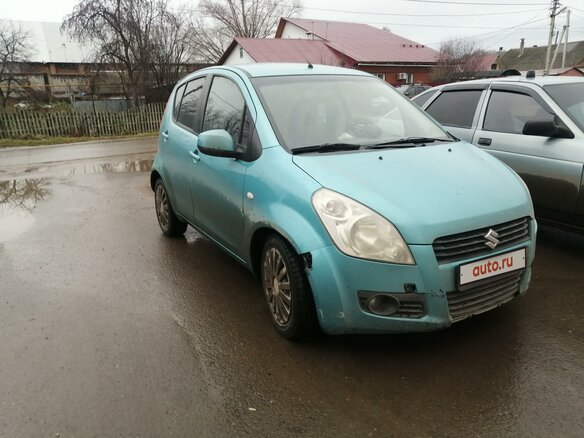 2009 Suzuki Splash I, голубой - вид 3