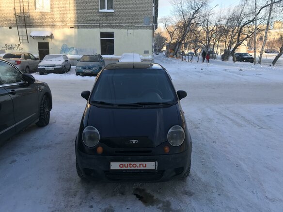 2010 Daewoo Matiz I Рестайлинг, чёрный - вид 1