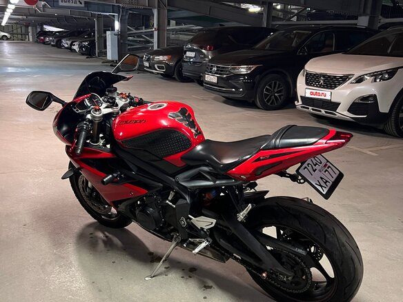 2016 Triumph Daytona 675, красный, 470000 рублей - вид 5