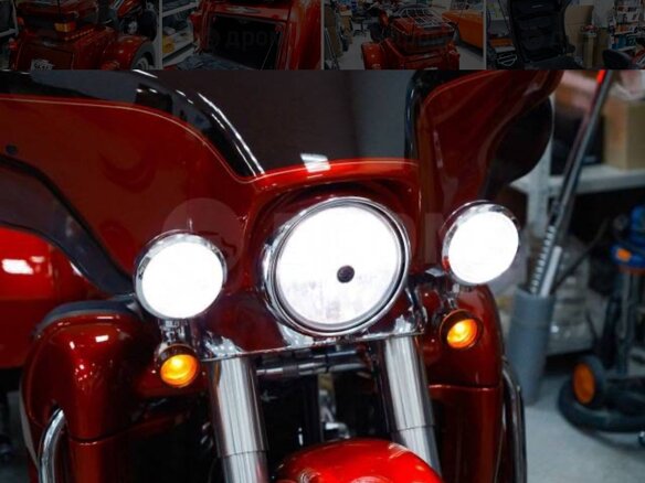2011 Harley-Davidson Tri Glide, красный, 2700000 рублей - вид 12