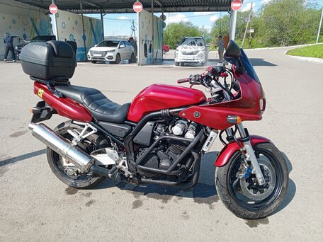 1998 Yamaha FZS600 Fazer, красный, 270000 рублей, вид 1