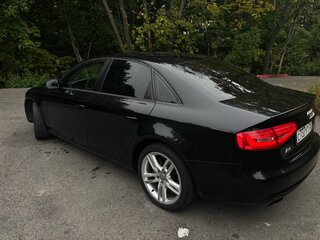 2013 Audi A4 IV (B8) Рестайлинг, чёрный, 1390000 рублей, вид 5
