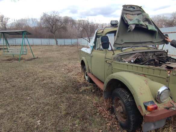 1961 ГАЗ 69, зелёный, 200000 рублей - вид 5