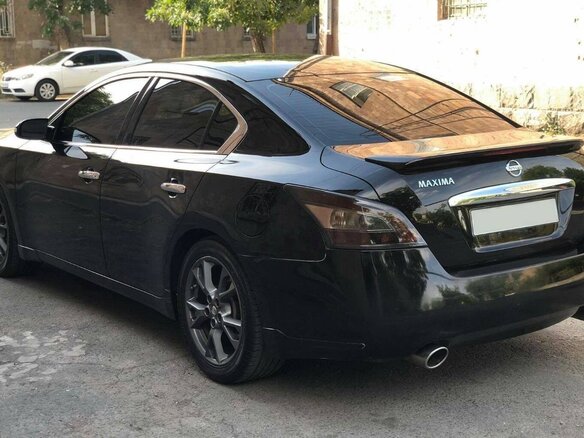 2012 Nissan Maxima VII (A35), чёрный, 1100000 рублей - вид 5
