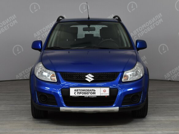 2011 Suzuki SX4 I (Classic) Рестайлинг, синий - вид 2