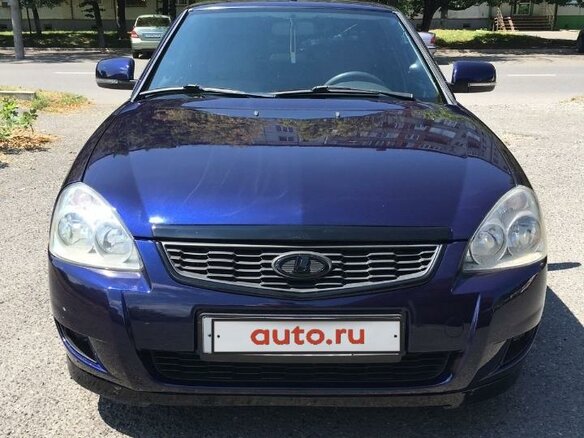 2012 Lada (ВАЗ) Priora I, синий, 550000 рублей - вид 1