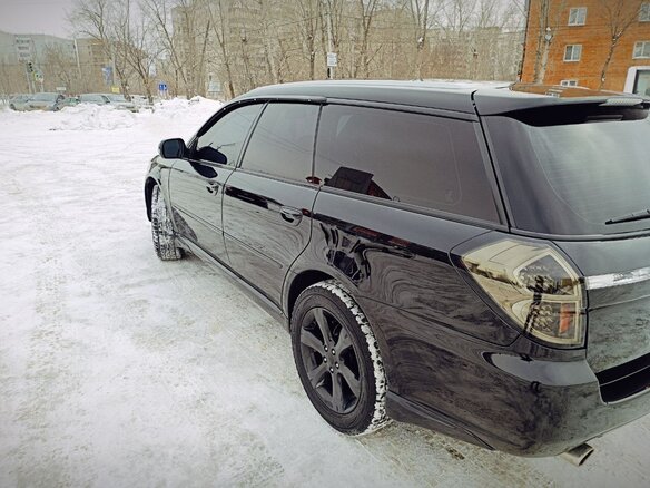 2007 Subaru Legacy IV Рестайлинг, чёрный, 900000 рублей - вид 14