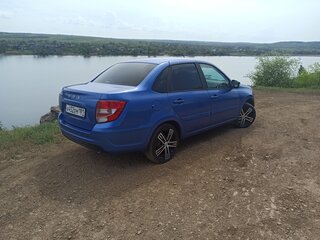 2020 Lada (ВАЗ) Granta I Рестайлинг, синий, 720000 рублей, вид 5