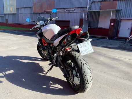 2018 Aprilia SL 900 Shiver, белый, 1199000 рублей, вид 3