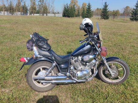 1991 Yamaha XV1100 Virago, чёрный, 380000 рублей, вид 2