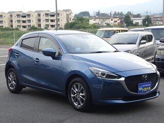 2021 Mazda 2 III (DJ) Рестайлинг, синий, 1000000 рублей, вид 5