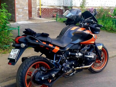 2003 BMW R 1150 R, чёрный, 370000 рублей, вид 3