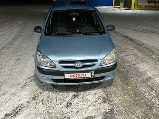 2008 Hyundai Getz I Рестайлинг, голубой, 430000 рублей, вид 1
