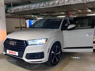 2018 Audi Q7 II (4M), белый, 5800000 рублей, вид 1
