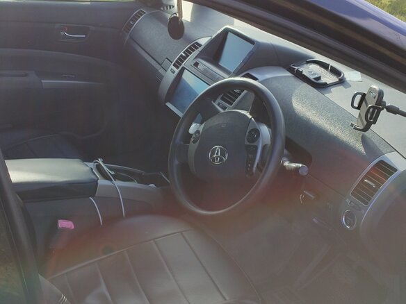 2009 Toyota Prius II Рестайлинг (XW20), чёрный, 850000 рублей - вид 9