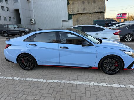 2022 Hyundai Elantra N I, голубой, 3500000 рублей, вид 4