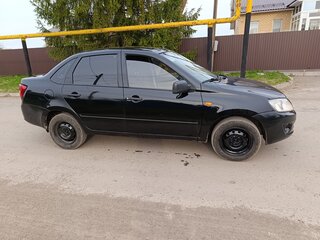 2013 Lada (ВАЗ) Granta I, чёрный, 230000 рублей, вид 3