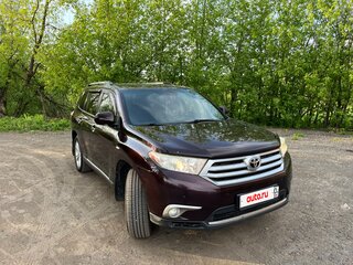 2012 Toyota Highlander II (XU40) Рестайлинг, пурпурный, 2200000 рублей, вид 2