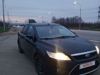 2008 Ford Focus II Рестайлинг, чёрный, 520000 рублей, вид 1