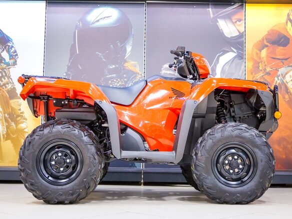 2019 Honda TRX 500 (Foreman), красный - вид 1