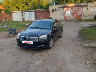 2008 Toyota Avensis II Рестайлинг, чёрный, 650000 рублей, вид 1