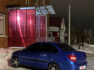 2018 Lada (ВАЗ) Granta I, синий, 550000 рублей, вид 2