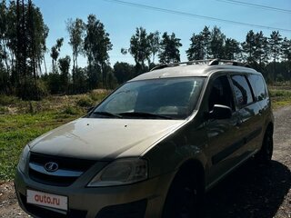 2013 Lada (ВАЗ) Largus I, серый, 570000 рублей, вид 1