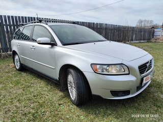 2008 Volvo V50 I Рестайлинг, серебристый, 975000 рублей, вид 2