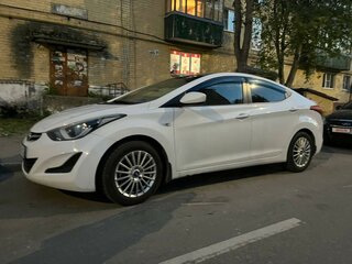 2014 Hyundai Elantra V (MD) Рестайлинг, белый, 1000000 рублей, вид 4