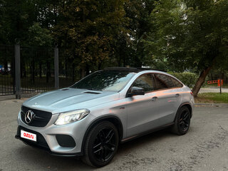 2015 Mercedes-Benz GLE Coupe 450 AMG I (C292), серебристый, 4000000 рублей, вид 1