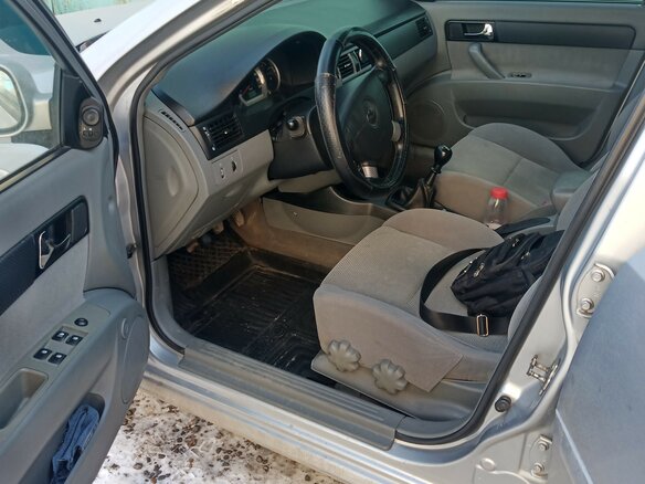 2007 Chevrolet Lacetti I, серебристый, 270000 рублей - вид 8