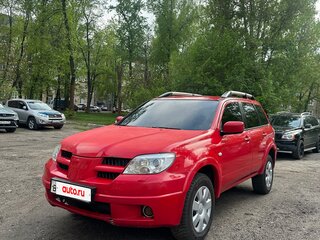 2007 Mitsubishi Outlander I, красный, 500000 рублей, вид 1