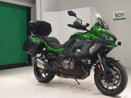 2019 Kawasaki Versys 1000, зелёный, 1250000 рублей, вид 1
