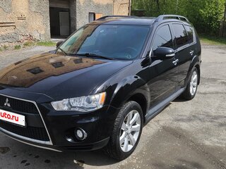 2011 Mitsubishi Outlander II Рестайлинг, чёрный, 1100000 рублей, вид 1