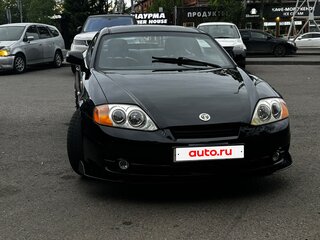 2002 Hyundai Coupe II (GK), чёрный, 550000 рублей, вид 4