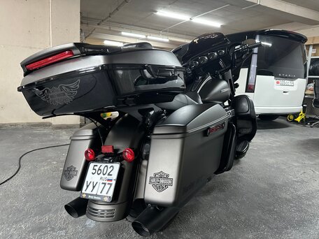 2020 Harley-Davidson Street Glide, зелёный, 2400000 рублей, вид 5
